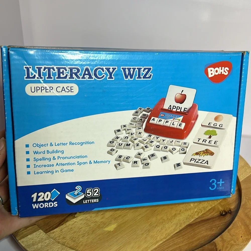 Literacy Wiz Learning Toy - Red and Blue